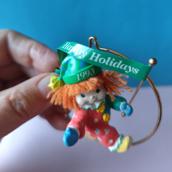Carlton Cards Heirloom Collection Christmas Tree Ornament Parade 1993 Girl Clown - Picture 2 of 5